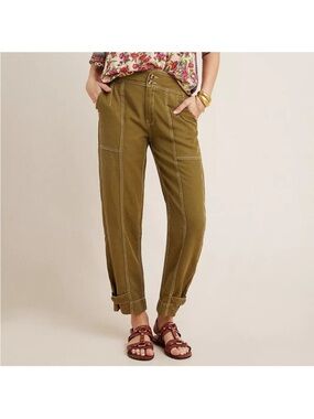 Anthropologie Jackson Tapered Utility Pants
